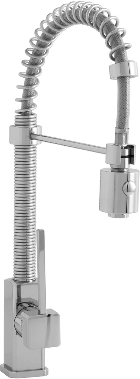 Larger image of Astracast Single Lever Nordic 706 Professional kitchen tap, pull out rinser.