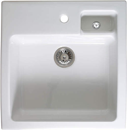 Astracast Sink Canterbury 1.5 bowl sit-in ceramic kitchen sink