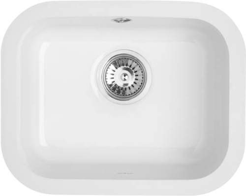 Astracast Sink Lincoln undermount ceramic kitchen main-bowl.