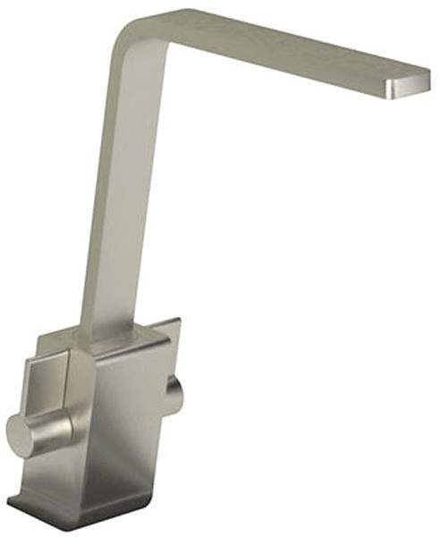 Abode Verso Monobloc Kitchen Tap With Swivel Spout (Brushed Nickel).