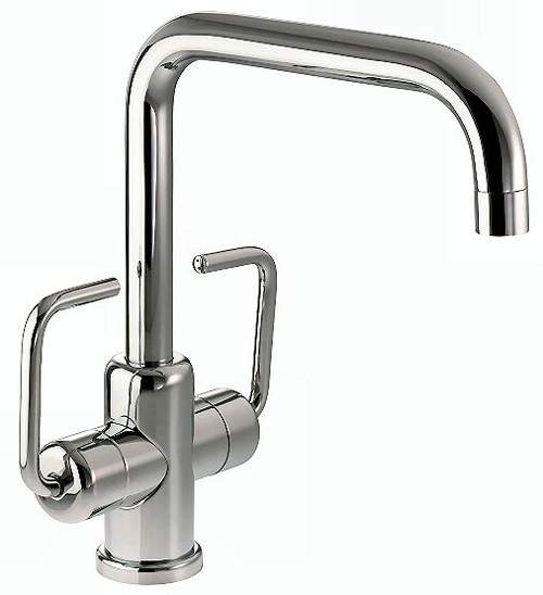 Abode Milo Monobloc Kitchen Tap (Chrome).