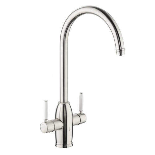 Abode Pronteau Province Kitchen Tap, Boiling, Hot, Cold & Filtered (B Nickel).