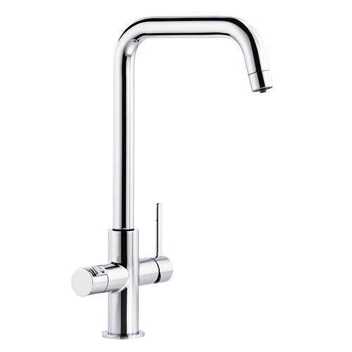 Abode Pronteau 3 In 1 Boiling Water Filtered Kitchen Tap (Chrome).