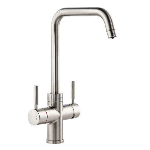 Abode Pronteau 4 In 1 Boiling Water Filtered Kitchen Tap (Brushed Nickel).
