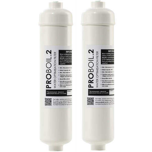 Abode 2 x Pronteau Replacement Filter Cartridge, PROBOIL.2X.