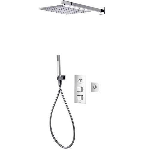 Aqualisa Infinia Digital Shower Pack 51 (Chrome Piazza Handles, GP).