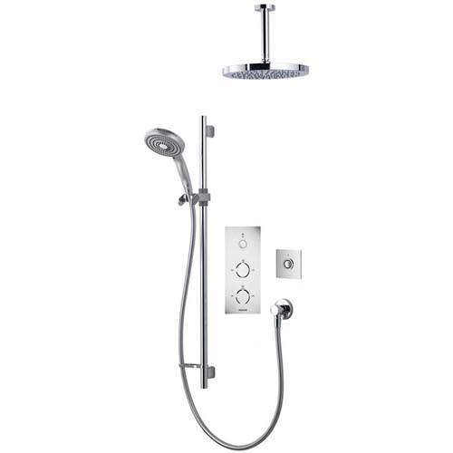 Aqualisa Infinia Digital Shower Pack 43 (Chrome Tondo Handles, GP).