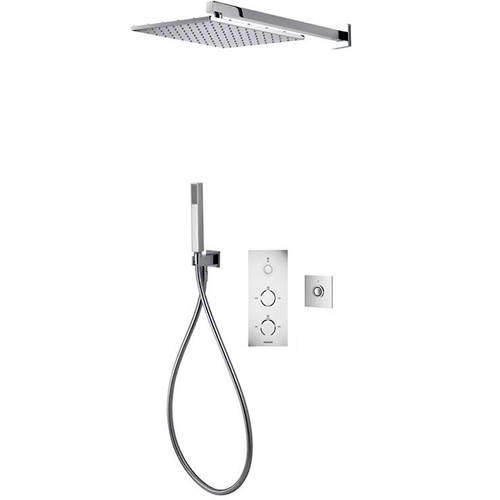 Aqualisa Infinia Digital Shower Pack 55 (Chrome Tondo Handles, GP).