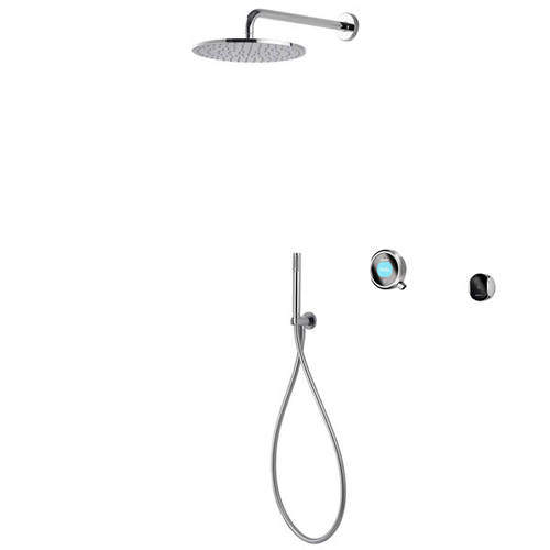 Aqualisa Q Smart Shower Pack 03C With Remote & Chrome Accent (HP).