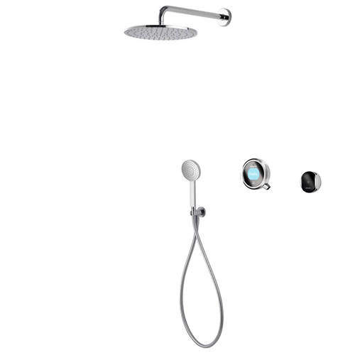 Aqualisa Q Smart Shower Pack 05S With Remote & Silver Accent (HP).