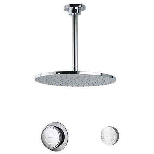 Aqualisa Rise Digital Shower With Remote & 300mm Fixed Head (HP).