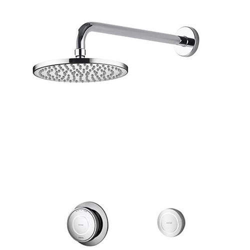 Aqualisa Rise Digital Shower With Remote & 200mm Fixed Head (HP).