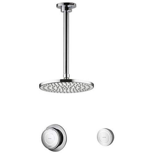 Aqualisa Rise Digital Shower With Remote & 200mm Fixed Head (GP).