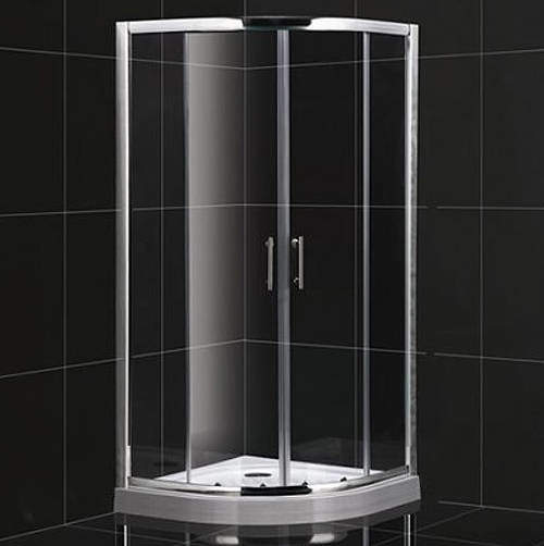 Crown Quadrant Shower Enclosure With Standard Tray 700x1750mm.