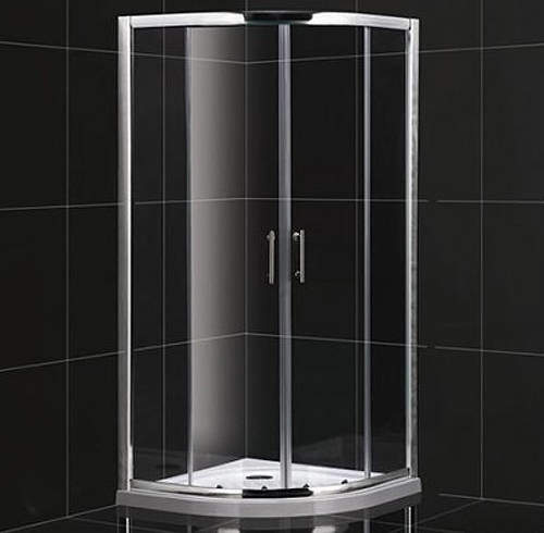 Crown Quadrant Shower Enclosure With Slimline Tray 900x1750mm.
