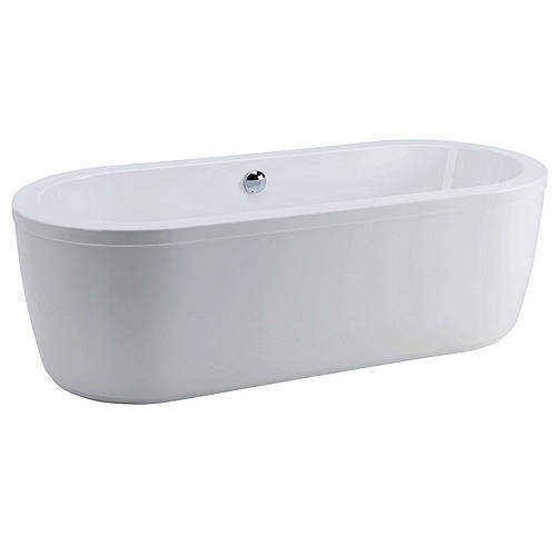 Aquaestil Rhein Free Standing Acrylic Bath With Surround.  1800x800mm.