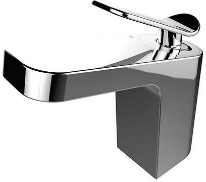 Bristan Alp Basin Mixer Tap With Clicker Waste (Chrome).