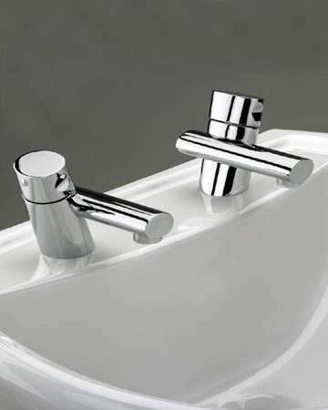 Bristan Aqueous Basin Taps (pair)