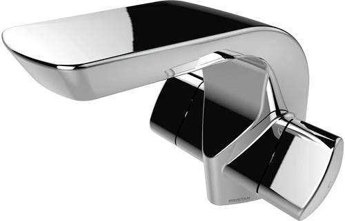 Bristan Bright 1 Hole Bath Filler Tap (Chrome).