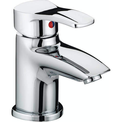 Bristan Capri Eco Mono Basin Mixer Tap With Pop Up Waste (4 Litres Min).