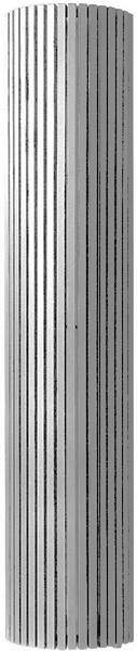 Bristan Heating Carre 180 Bathroom Radiator (Aluminium). 530x1400mm.