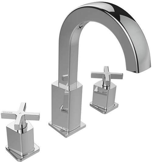 Bristan Casino 3 Hole Bath Filler Tap (Chrome).