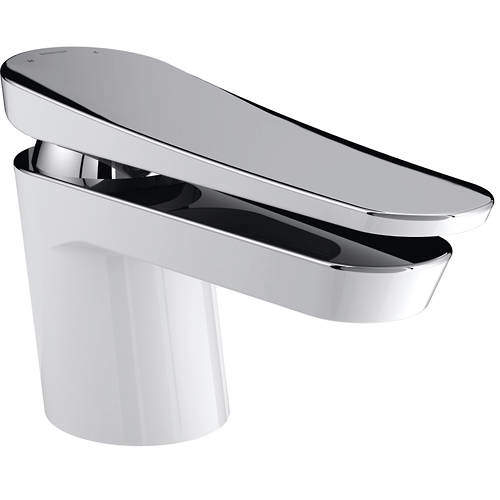 Bristan Claret Mono Basin Mixer Tap (White & Chrome).