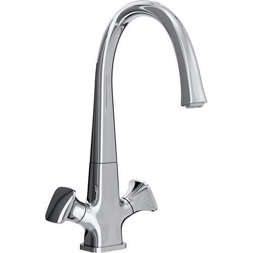 Bristan Kitchen Easy Fit Caramel Mixer Kitchen Tap (TAP ONLY, Chrome).