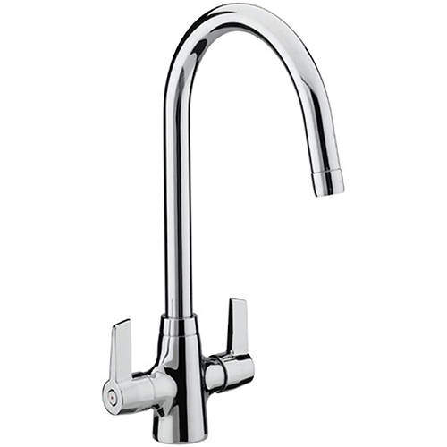 Bristan Kitchen Easy Fit Echo Mixer Kitchen Tap (TAP ONLY, Chrome).