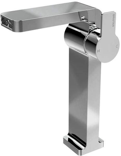 Bristan Exodus Waterfall Tall Basin Mixer Tap (Chrome).