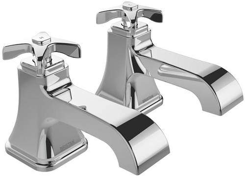 Bristan Glorious Bath Taps (Chrome).