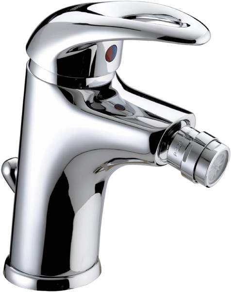 Bristan Java Mono Bidet Mixer Tap With Pop Up Waste (Chrome).