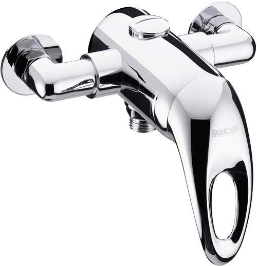 Bristan Java Exposed Combi Manual Shower Valve (Chrome).