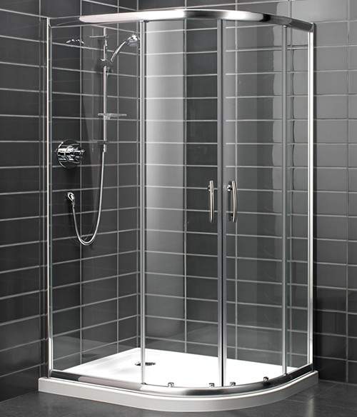 Bristan Java Right Hand Offset Quadrant Shower Enclosure. 1200x900mm.