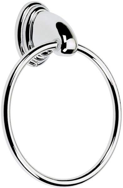 Bristan Java Towel Ring (Chrome).