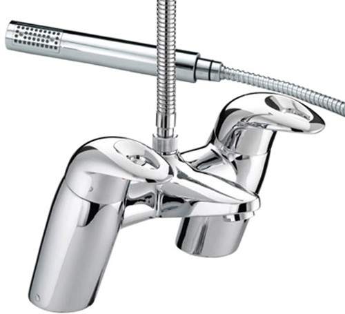 Bristan Java Thermostatic Bath Shower Mixer Tap (Chrome).