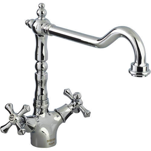 Bristan Colonial Easy Fit Colonial Mixer Kitchen Tap (TAP ONLY, Chrome).
