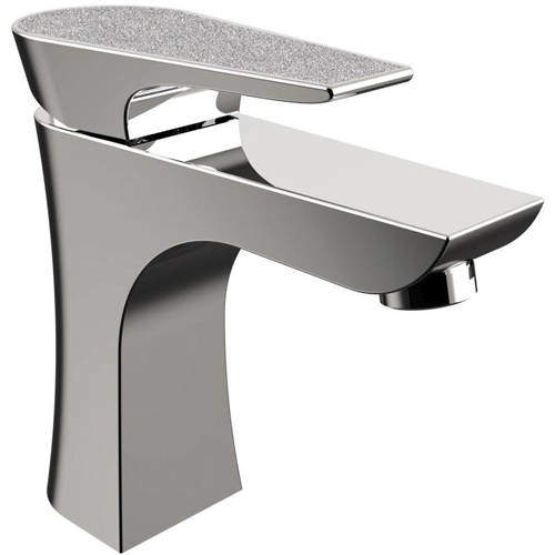 Bristan Hourglass 1 Hole Bath Filler Tap (Silver Sparkle).