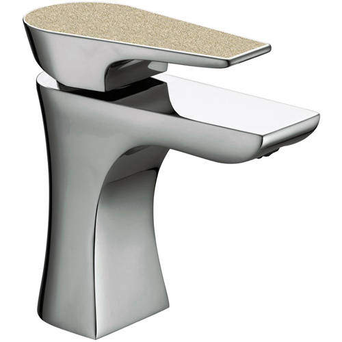 Bristan Hourglass Basin Mixer Tap (Champagne Shimmer).
