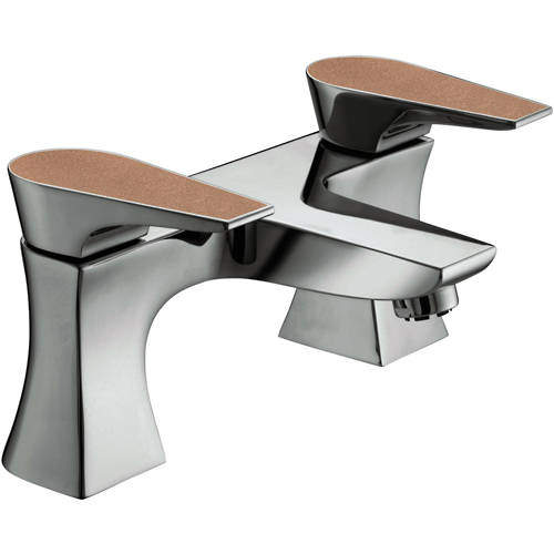 Bristan Hourglass Bath Filler Tap (Copper Radiance).