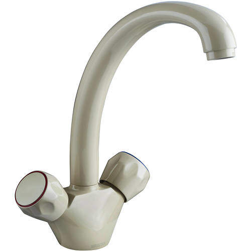 Bristan Kitchen Montreal Easy Fit Mixer Kitchen Tap (Beige).