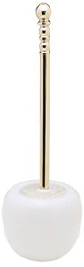 Bristan 1901 Toilet Brush And Holder, Gold Plated.