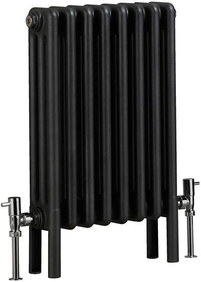 Bristan Heating Nero 3 Electric Thermo Radiator (Gun Metal). 400x600mm.