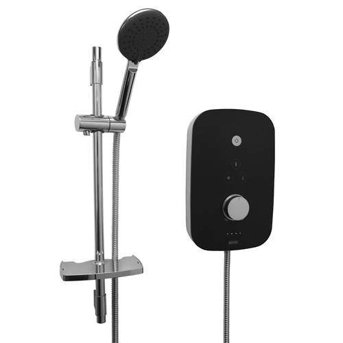 Bristan Noctis Electric Shower 8.5kW (Black & Chrome).