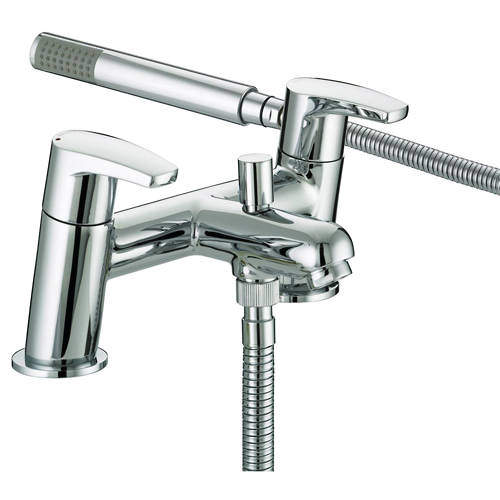 Bristan Orta Eco Bath Shower Mixer Tap (8 l/min, Chrome).