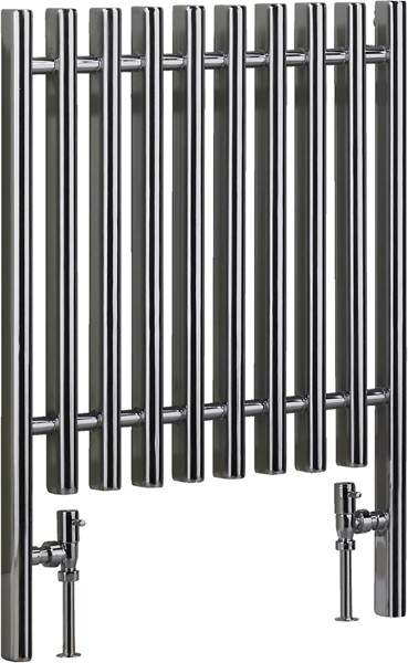 Bristan Heating Ovali Bathroom Radiator (Chrome). 600x800mm.