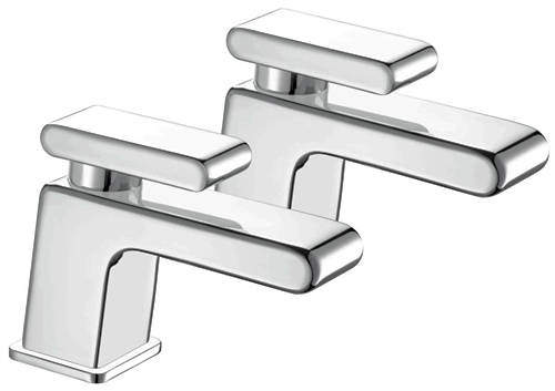 Bristan Pivot Basin Taps (Chrome).