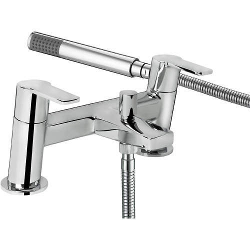 Bristan Pisa Bath Shower Mixer Tap (Chrome).