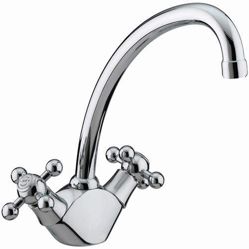 Bristan Regency Easy Fit Mixer Kitchen Tap (TAP ONLY, Chrome).