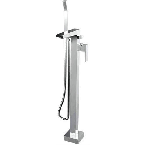 Bristan Sail Floor Standing Bath Shower Mixer Tap (Chrome).